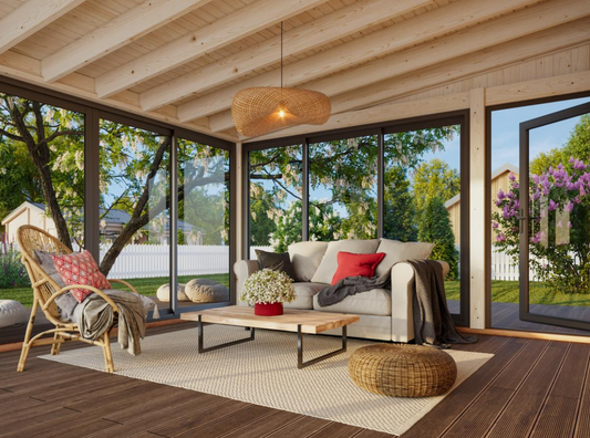 Terases veranda Lukass 16.6 m²