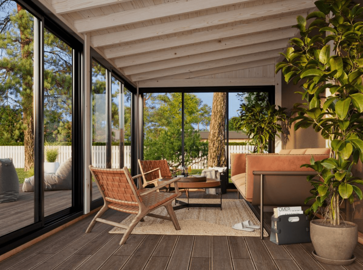 Terases veranda Lukass 16.2 m² - HOLDORS