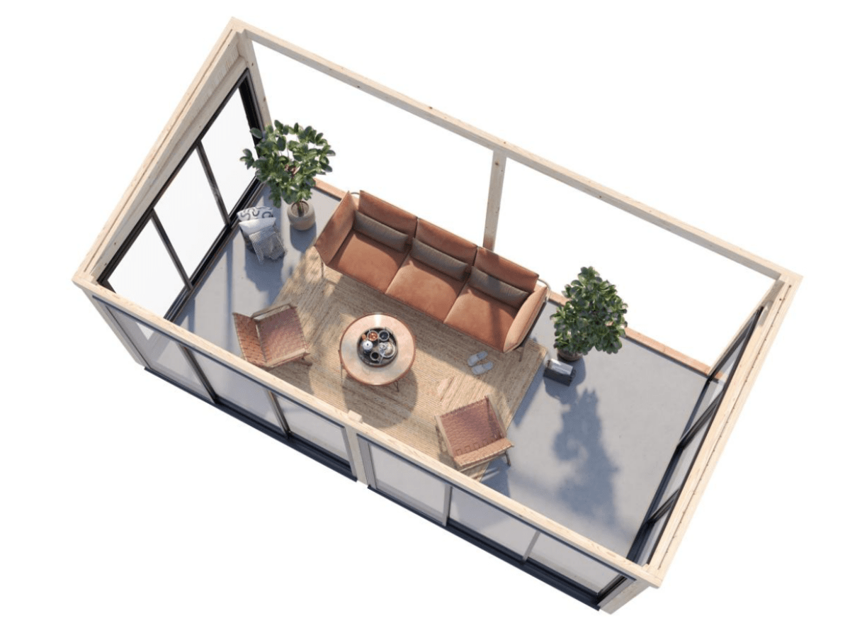 Terases veranda Lukass 16.2 m² - HOLDORS