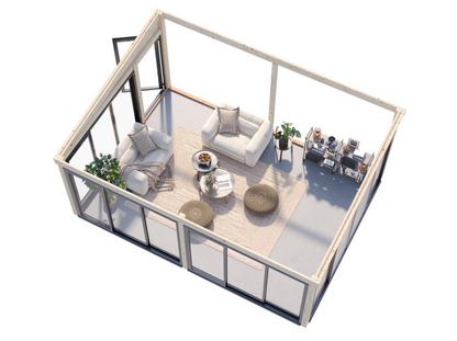 Terases veranda Lukass 23.3 m²