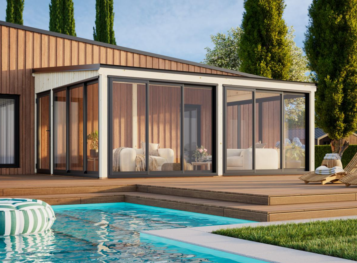Terases veranda Lukass 23.3 m²