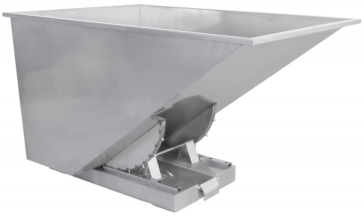 Tilting skip TS 110, TIPPO 1100 L. Stainless 304 - HOLDORS