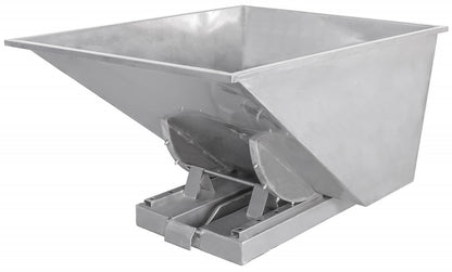 Tilting skip TS 90, TIPPO 900 L. Stainless 304 - HOLDORS