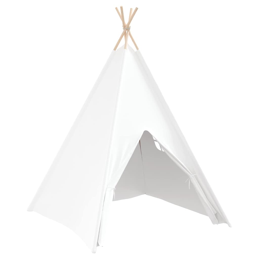 Tīpis Telts Balts 120 X 120 X 150 Cm Audums Un Plastmasa - HOLDORS