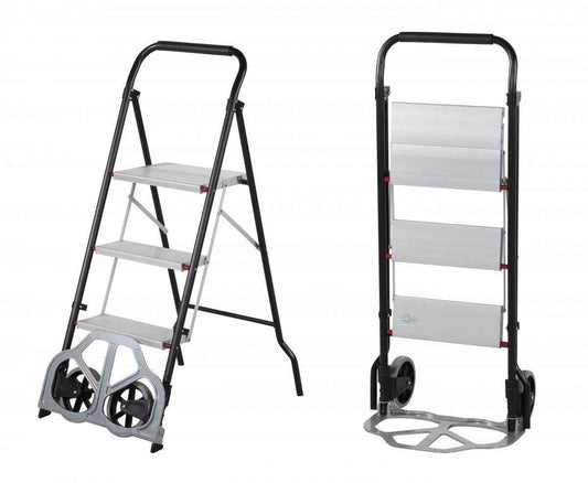 Trolley with ladder