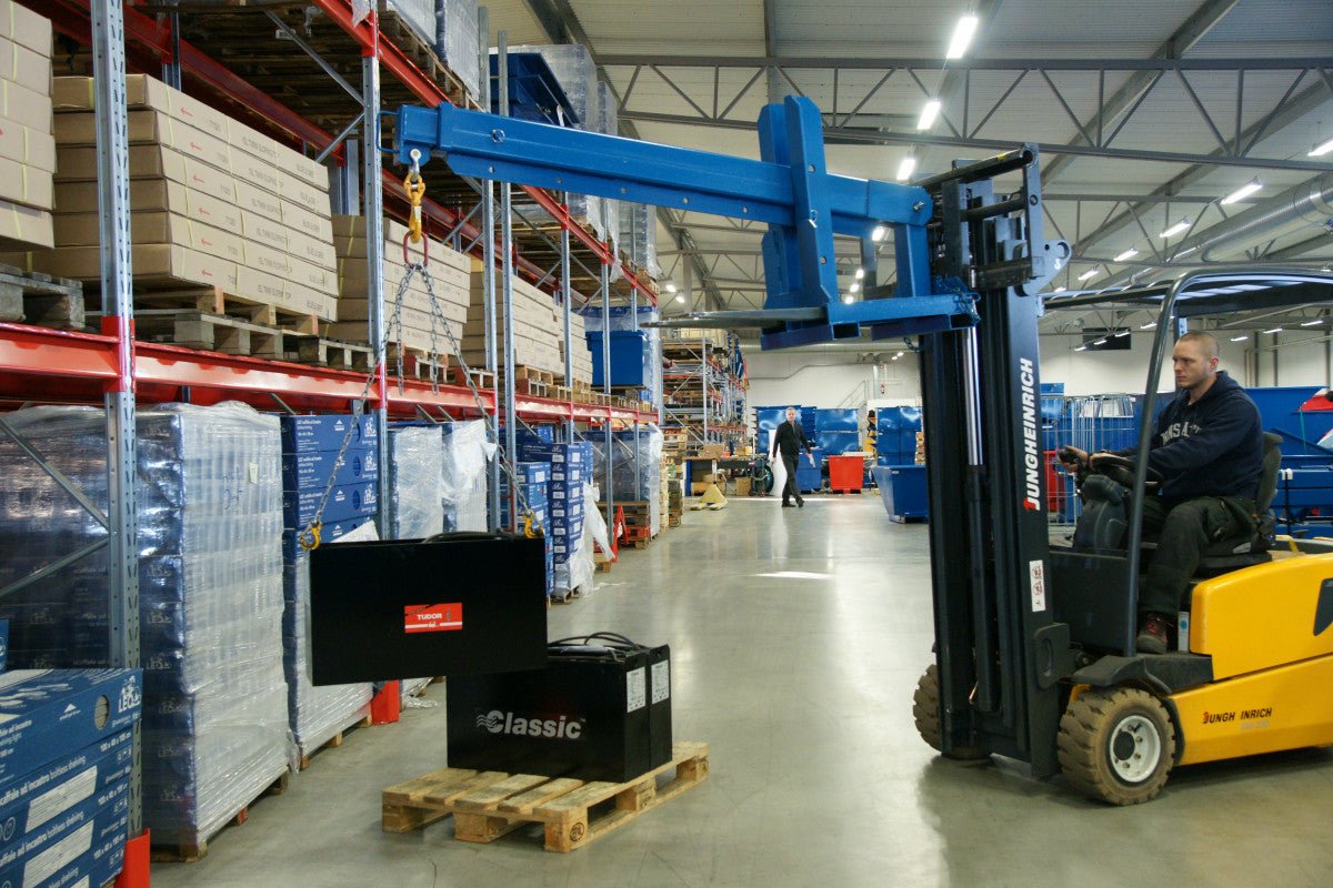 Truck crane, adjustable 2300 kg - HOLDORS