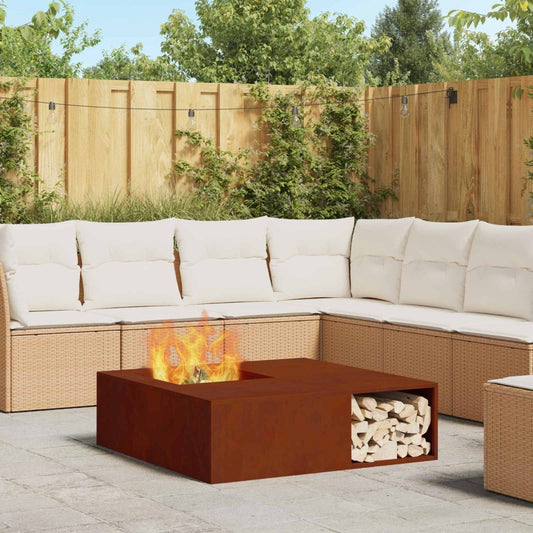 Uguns Bedre Rūsa 100 X 100 X 30 Cm Novecināts Tērauds - HOLDORS