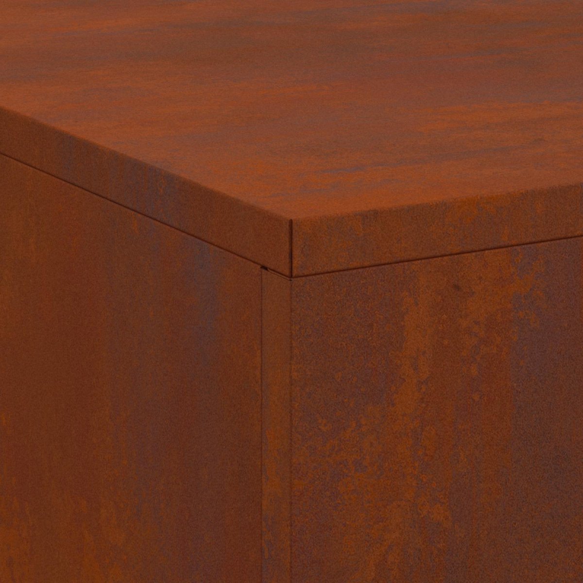 Uguns Bedre Rūsa 100 X 100 X 30 Cm Novecināts Tērauds - HOLDORS