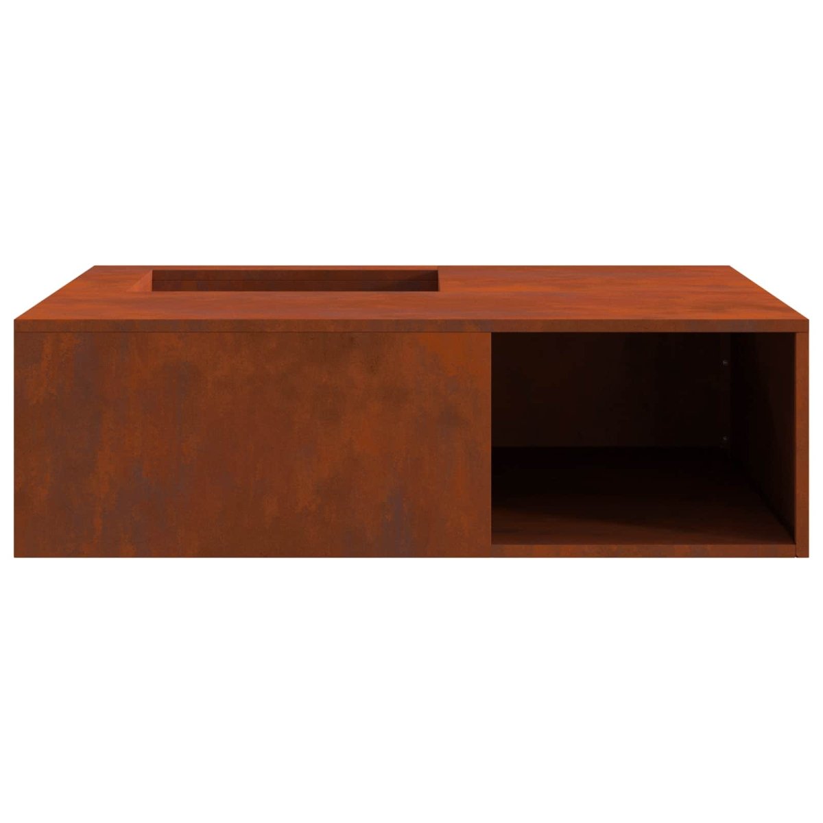 Uguns Bedre Rūsa 100 X 100 X 30 Cm Novecināts Tērauds - HOLDORS