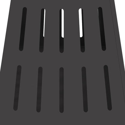 Uguns Bļoda Melna 50 X 50 X 70 Cm Novecināts Tērauds - HOLDORS