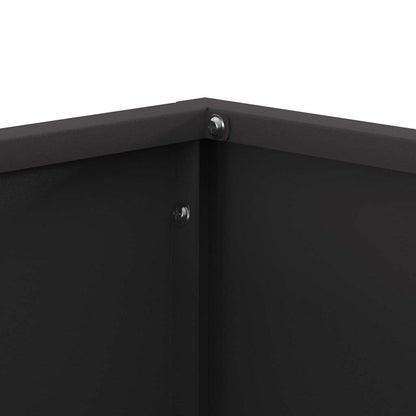 Uguns Bļoda Melns 40 X 40 X 35 Cm Novecināts Tērauds - HOLDORS