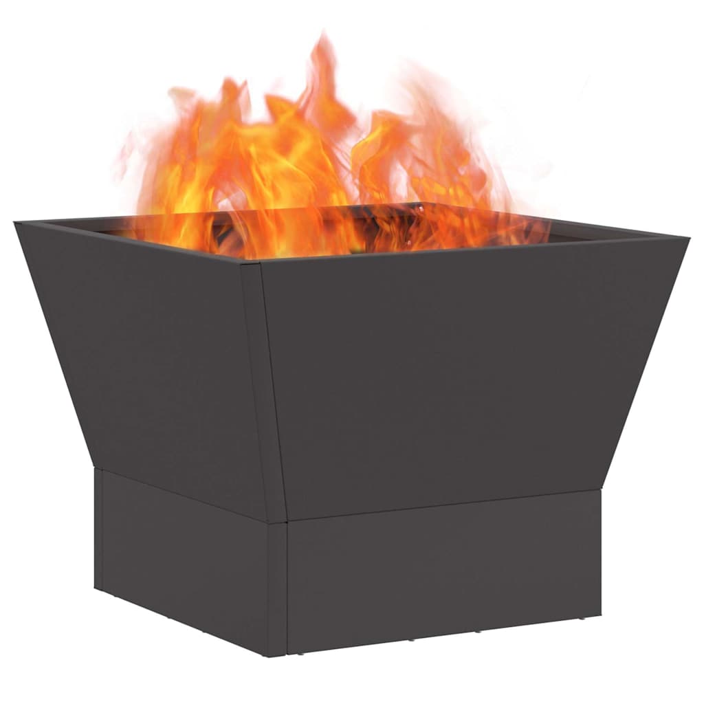 Uguns Bļoda Melns 40 X 40 X 35 Cm Novecināts Tērauds - HOLDORS