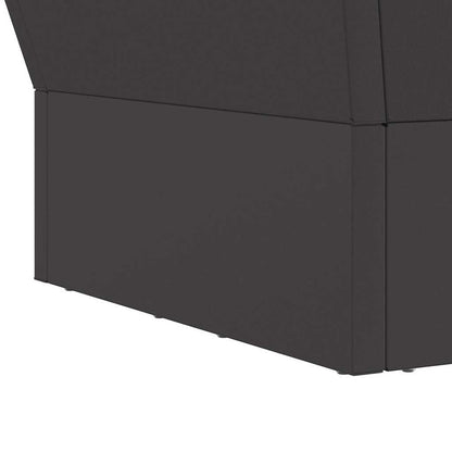 Uguns Bļoda Melns 40 X 40 X 35 Cm Novecināts Tērauds - HOLDORS