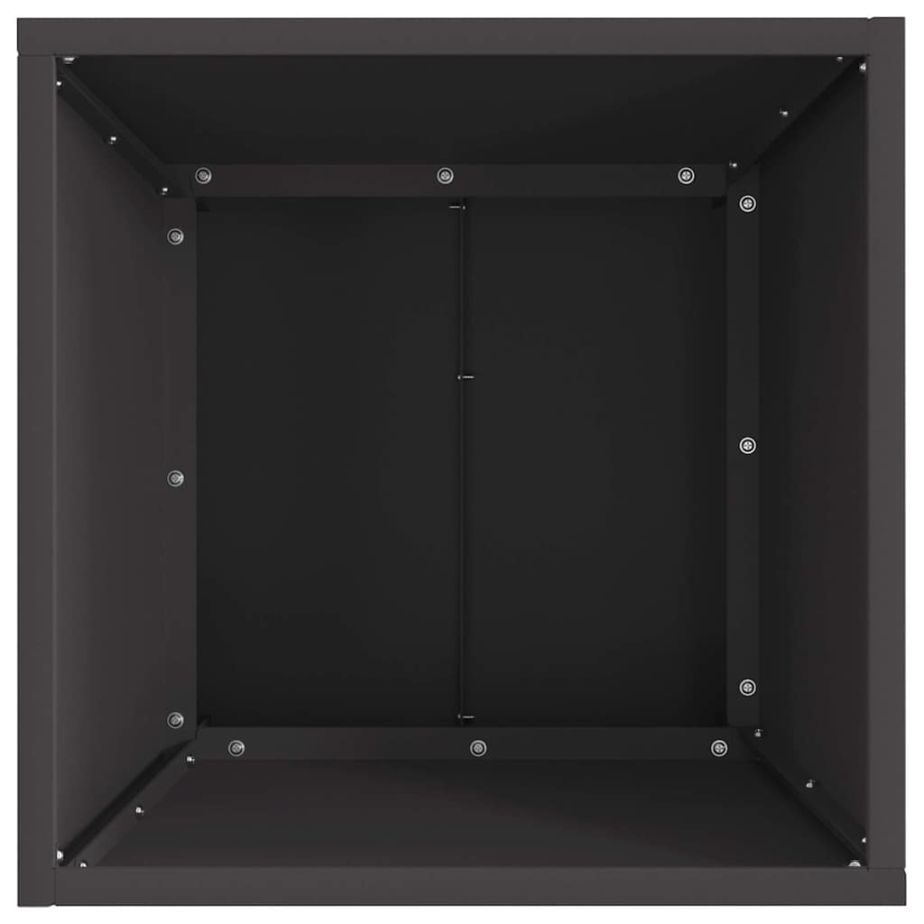 Uguns Bļoda Melns 40 X 40 X 35 Cm Novecināts Tērauds - HOLDORS