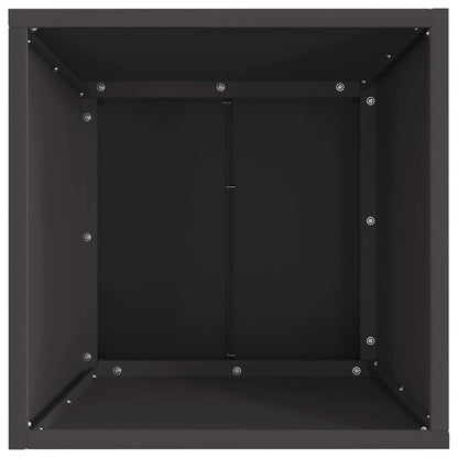 Uguns Bļoda Melns 40 X 40 X 35 Cm Novecināts Tērauds - HOLDORS