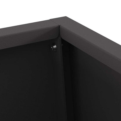 Uguns Bļoda Melns 50 X 35 X 100 Cm Novecināts Tērauds - HOLDORS