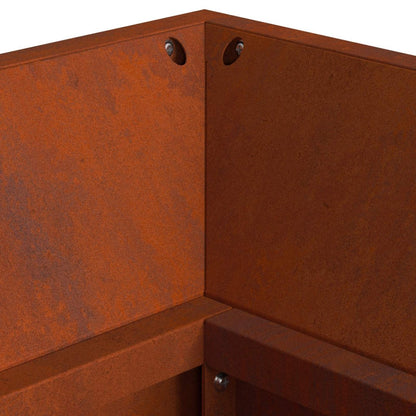 Uguns Bļoda Rūsa 160 X 45 X 35 Cm Novecināts Tērauds - HOLDORS