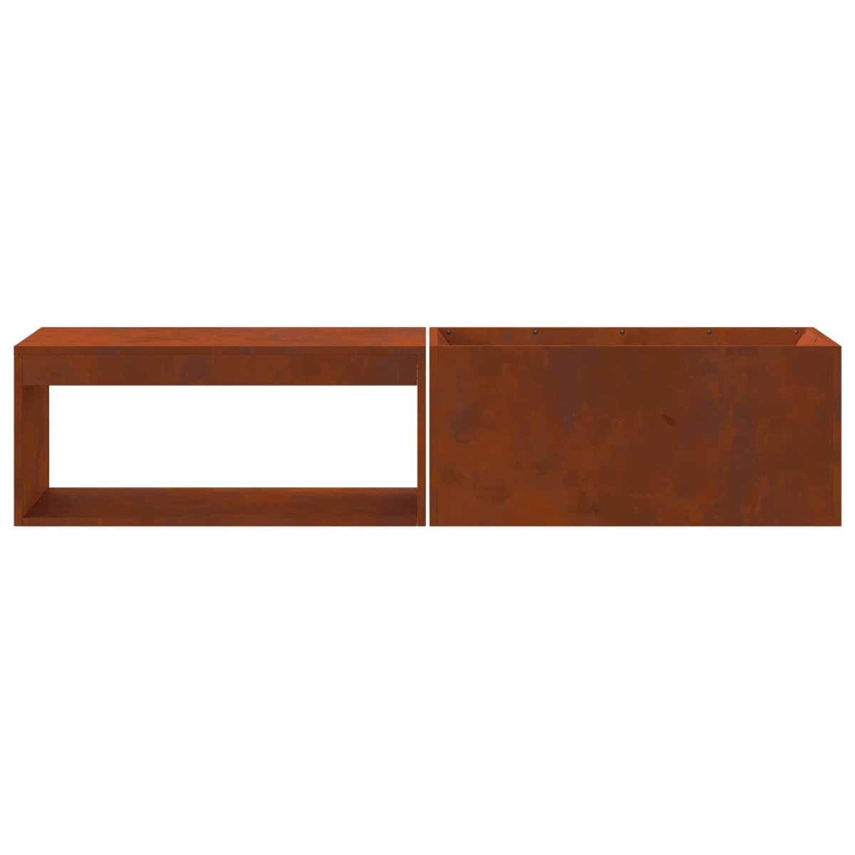Uguns Bļoda Rūsa 160 X 45 X 35 Cm Novecināts Tērauds - HOLDORS