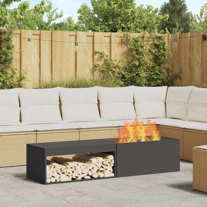 Uguns Bļoda Rūsa 160 X 45 X 35 Cm Novecināts Tērauds - HOLDORS