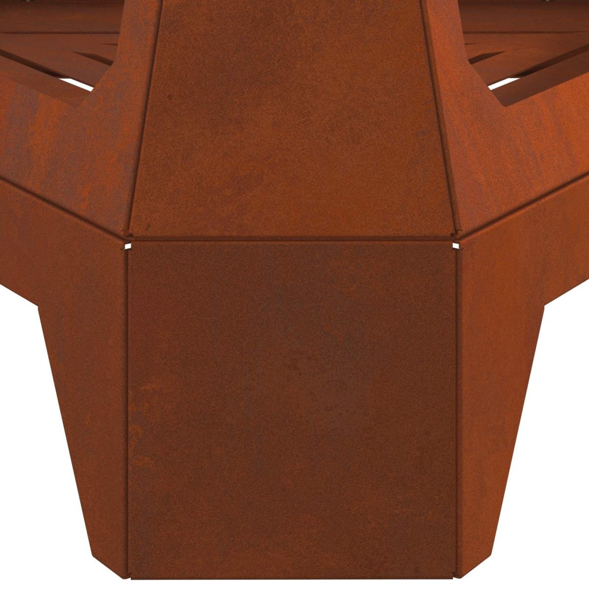 Uguns Bļoda Rūsa 50 X 43 X 52 Cm Novecināts Tērauds - HOLDORS