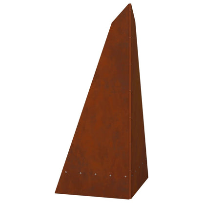 Uguns Bļoda Rūsa 58 X 40 X 100 Cm Novecināts Tērauds - HOLDORS