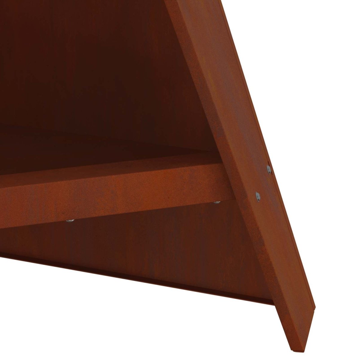 Uguns Bļoda Rūsa 58 X 40 X 100 Cm Novecināts Tērauds - HOLDORS
