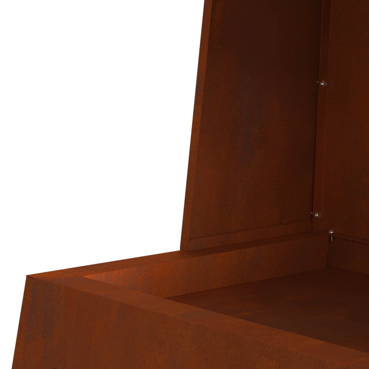 Uguns Bļoda Rūsa 60 X 35 X 100 Cm Novecināts Tērauds - HOLDORS