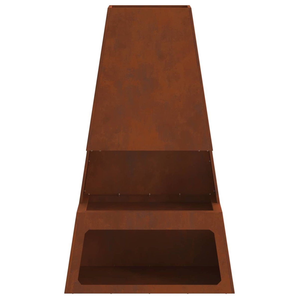 Uguns Bļoda Rūsa 60 X 35 X 100 Cm Novecināts Tērauds - HOLDORS