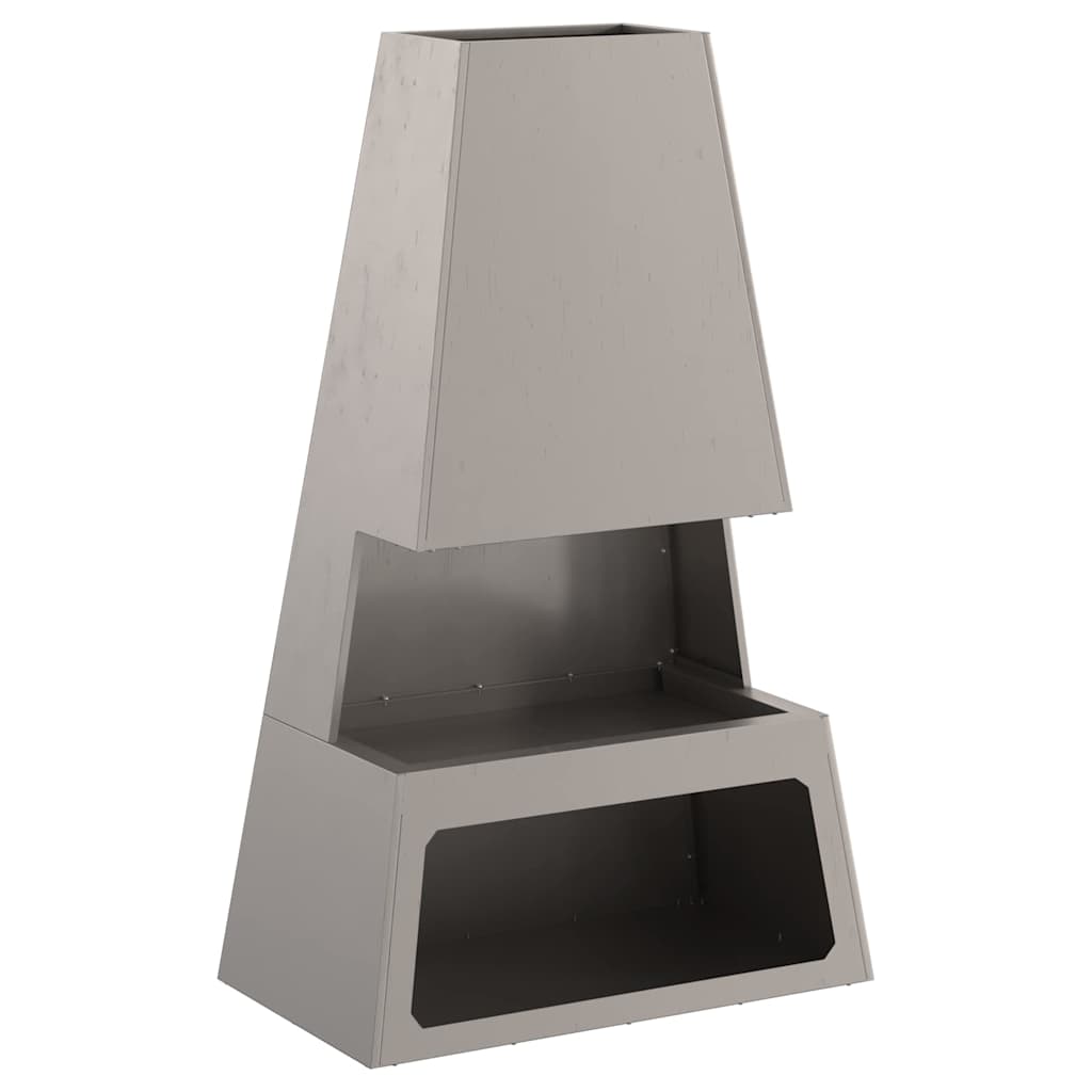 Uguns Bļoda Rūsa 60 X 35 X 100 Cm Novecināts Tērauds - HOLDORS