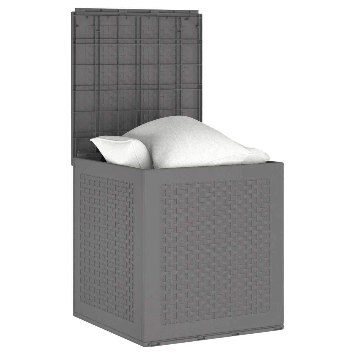 Uzglabāšanas Kaste Gaiši Pelēks 55 X 53 X 57 Cm Polipropilēns - HOLDORS