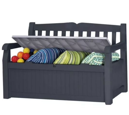 Скамейка для хранения Eden Garden Bench 265L серая