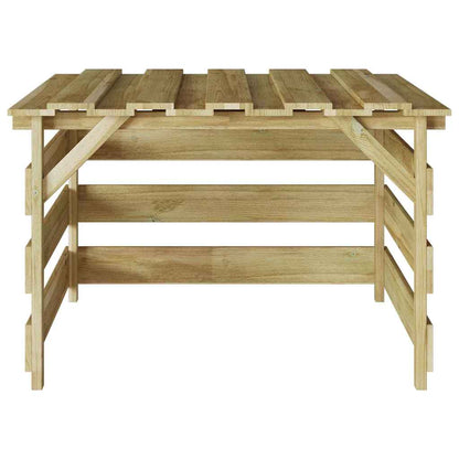 Zāliena Zāles Pļāvējs Garāža Brūna 84 X 80 X 56 Cm - HOLDORS